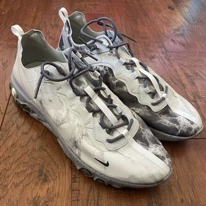 Size 15 - Nike React Element 55 x Kendrick Lamar Pure Platinum 2019